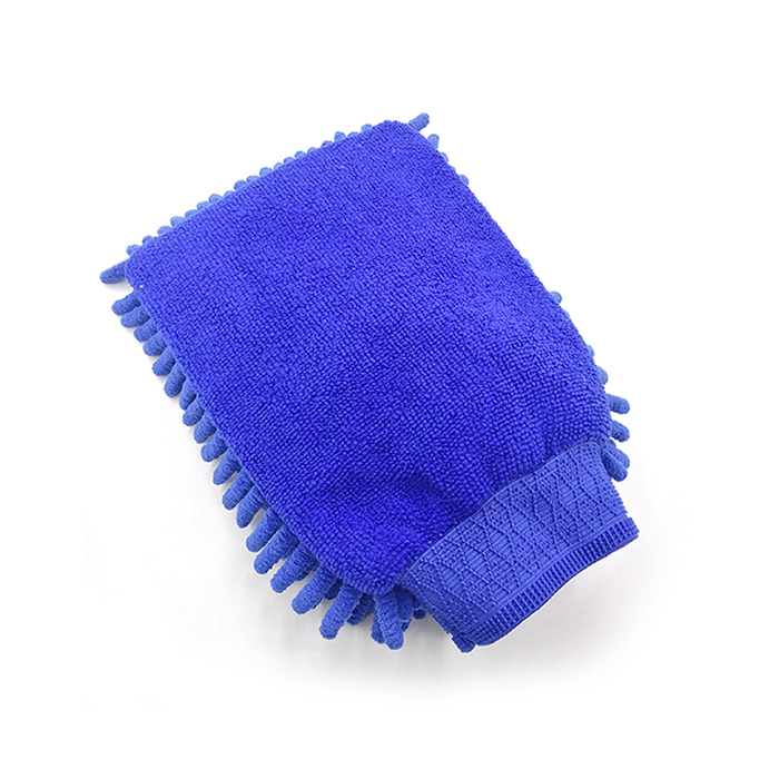 Microfiber Chenille Glanadh Car Nigh Mitt